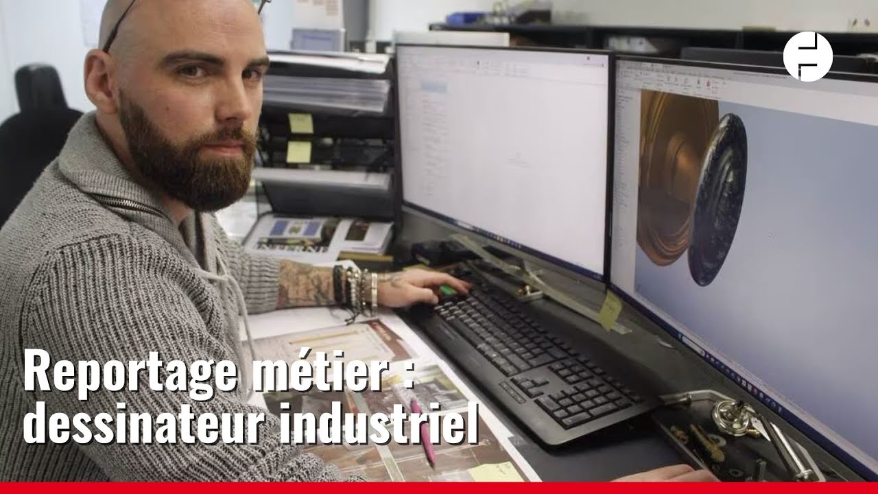 Dessinateur industriel, découvre un métier