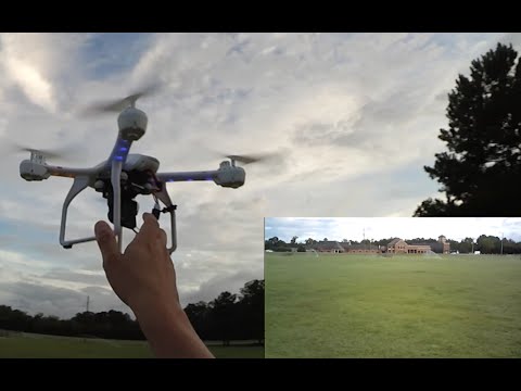 MJX X101 Quadcopter - Part 2 - Outside flight