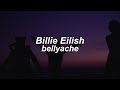 bellyache // Billie Eilish (Lyrics)