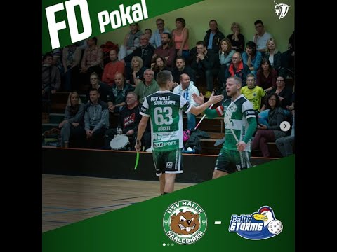 Highlights 1. Pokalrunde Saalebiber - Baltic Storms