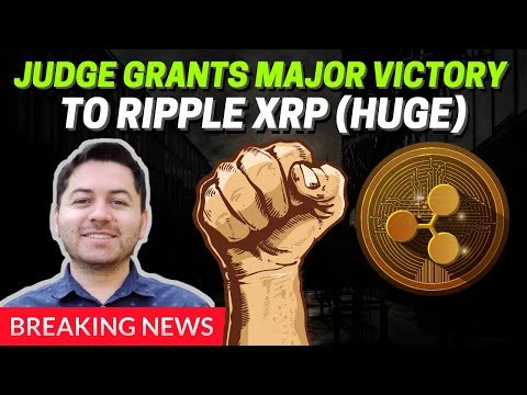 (BREAKING) Judge Gives Major Victory to Ripple XRP Regarding Legal Memo!