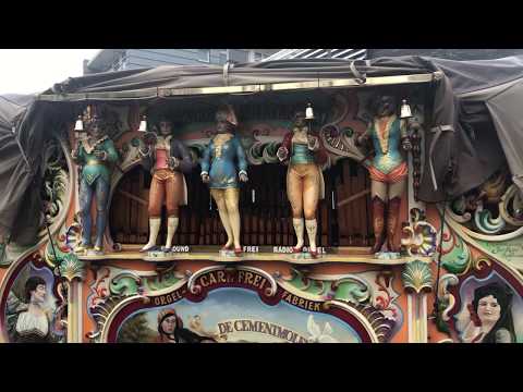 Draaiorgel de Cementmolen speelt Je bent nog niet gelukkig met een mooie vrouw - Max Woiski JR