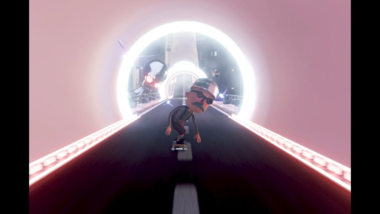 Animación 3D de un personaje moviéndose al ritmo de la música - Proyecto profesional para portafolio