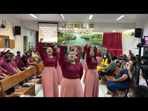 Gesto Chegando e Vencendo - Ruthe Dayanne feat. Claudio Louvor