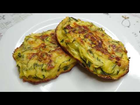 Galette de courgette ultra simple et rapide un vrai régale les enfants les adorent !