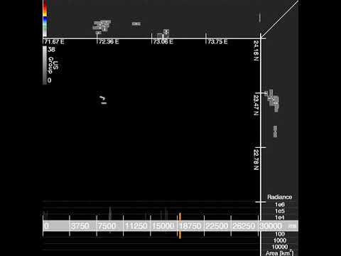 Random thunderstorm observed by OTD from space for 03/06/2018