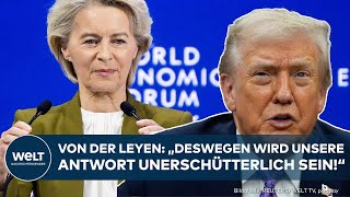 DAVOS 2026: „Ein Fehler unter Freunden!“ – Von der Leyen rechnet mit T