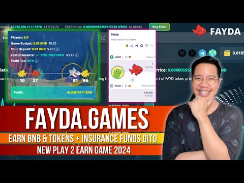 FAYDA.GAMES - Kumita ako ng Php26.71 in just 1 GAME | May Insurance Funds for Losses | Review