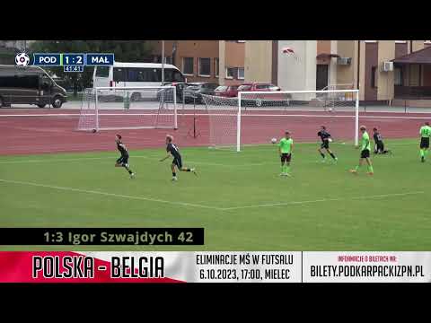 SKRÓT MECZU | Podkarpacki ZPN - Małopolski ZPN 2:5 | Puchar im. K. Deyny 4.10.2023, Kolbuszowa