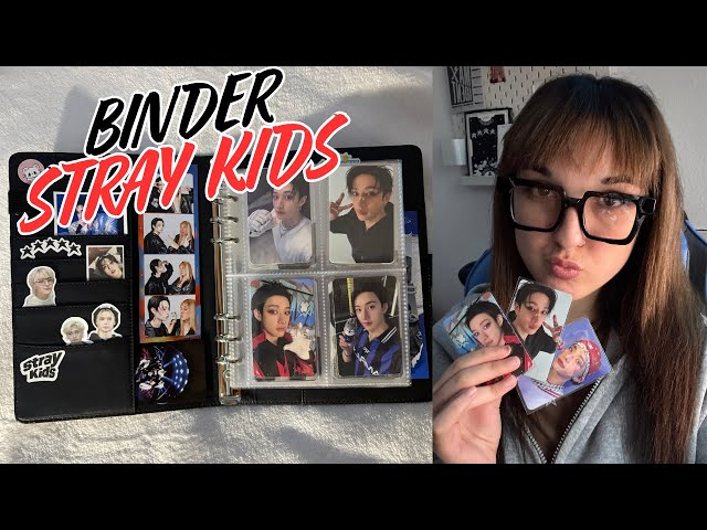 Vídeo relacionado con Stray Negro Photocards Binder, Stray Skzoo Photocard Holder, SKZ Álbum de 400 bolsillos, Merch Kpop Regalos para STAY