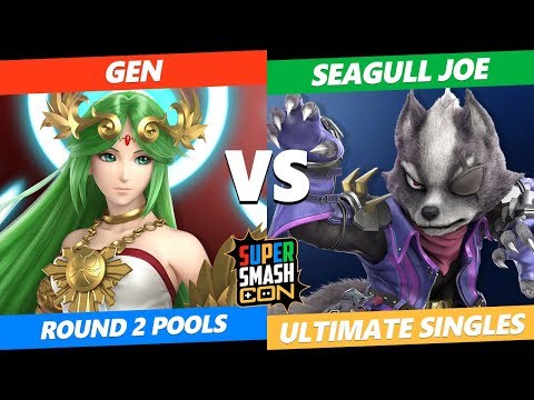 SSC 2019 SSBU - HO3K Gen (Palutena) VS Demise Seagull Joe (Wolf) Round 2 Pools