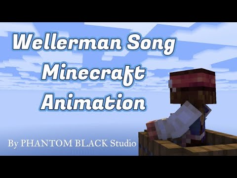 Sea Shanty Wellerman song Minecraft animation | minecraft | by phantom black studio (original)