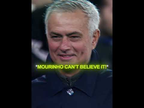 When Mourinho Couldn't Believe It 😂