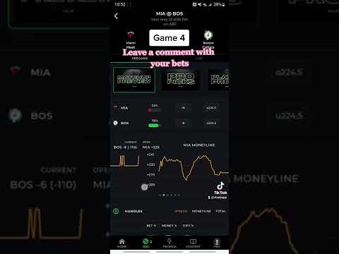 Use the Sharp App to Handicap NBA Game 4 Miami Heat vs Boston Celtics