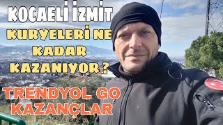 Trendyol Go Kocaeli İzmit Kuryelerine Kazançlarını Sordum ! Trendyol go kazançla