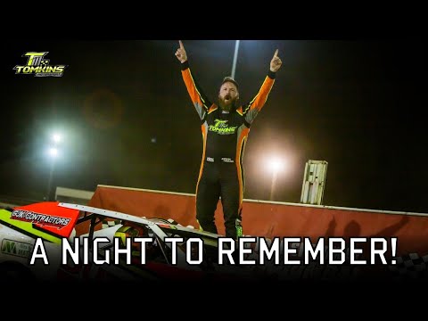 We fought hard for our first feature win on the high banks of the Hi-Tec Oils Toowoomba Speedway!