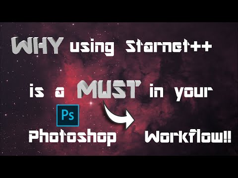 Astrophotography: WHY using Star Removal (Starnet++) is a MUST in your Photoshop [PS] workflow! P1.