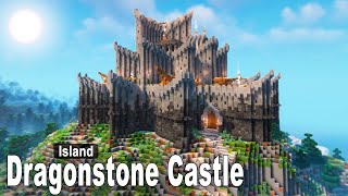 Minecraft: How to build a Dragonstone Castle - Game of Thrones | Tutorial [part1]