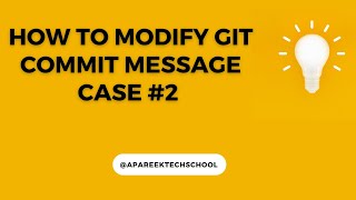 How to modify git commit message for pushed commits