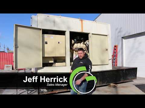 Green Industrial - USED DIESEL GENERATOR 510 KW DETROIT MTU 8V2000 R0837K06 DDEC IV 1500 GAL TANK