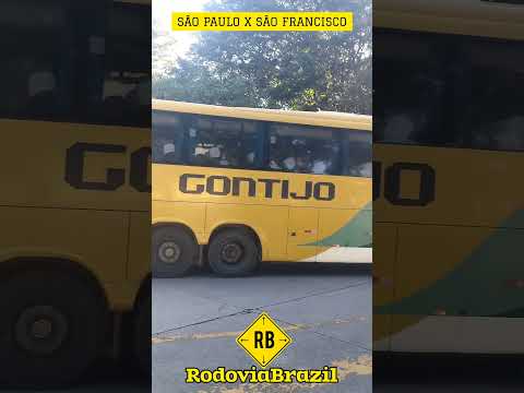 SÃO PAULO X SÃO FRANCISCO NA RODOVIÁRIA DO TIETÊ #rodoviabrazil #onibusrodoviario #shorts #bus