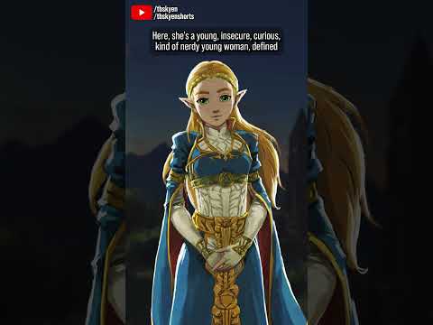 The evolution of Zelda's character design || #thelegendofzelda