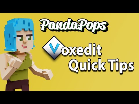 VoxEdit Quick Tips - How to use  Shared Palettes