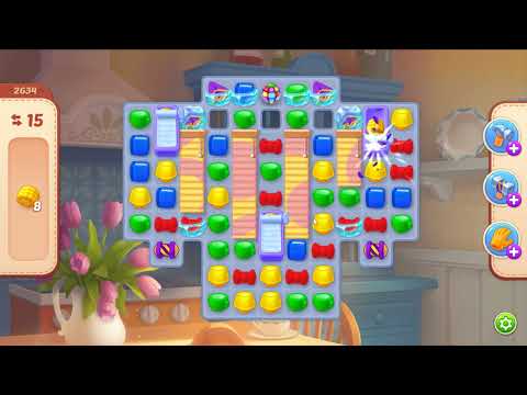 Homescapes level 2634 - 18 Moves - No Boosters #Bubunka