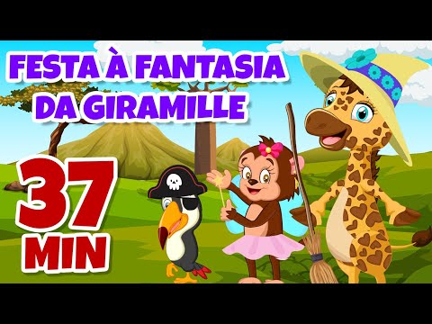 Festa à Fantasia da Giramille - 37 min | Desenho Animado Musical