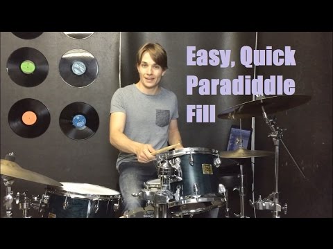 Easy and Quick Paradiddle Drum Fill