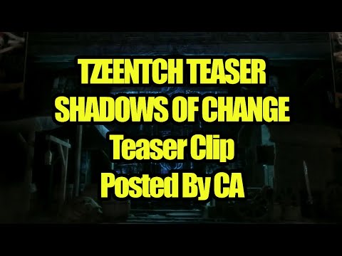 NEWS - TEASER - TZEENTCH - Shadows of Change - Total War Warhammer 3