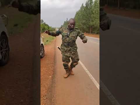 Ugandan UPDF soldier Dancing to Rhumba