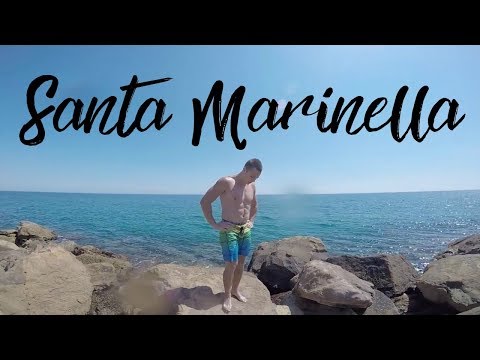 Rome Beach Day VLOG- Santa Marinella is just a thirty minute train ride away!