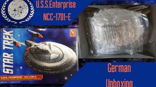 Star Trek U.S.S. Enterprise NCC - 1701 -  E 1 1:400 von AMT german unboxing