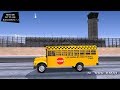 GTA V Vapid School Bus Los Angeles v1.0 for GTA San Andreas video 1