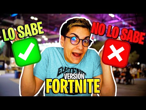 😎 EXAMEN DE FORTNITE PERO EN LA VIDA REAL