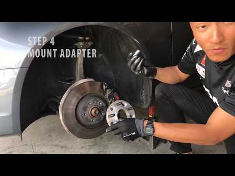 Euro Wheel Adapter - How To Install w. Dai Yoshihara 8 PRINCE (Audi Mercedes Volkswagen) Spacer Stud