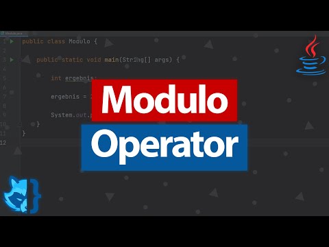 Modulo Operator - Einfach 😉 Java für Anfänger 👨🏻‍💻 Java Tutorial Deutsch [Teil 4] 💻 (Coding Fox)