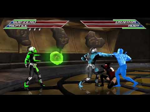 Cyber Sub-Zero and Reptile vs Drahmin and Ruby Mortal Kombat New Era Tournament