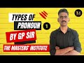PRONOUN : Part - 02// Types of Pronoun// Parts of Speech/ By GP Sir // TMI