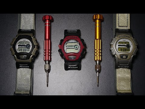 Vintage G-Shock DW-004 series review and comparison