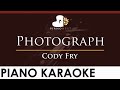 Cody Fry - Photograph - HIGHER Key (Piano Karaoke Instrumental)
