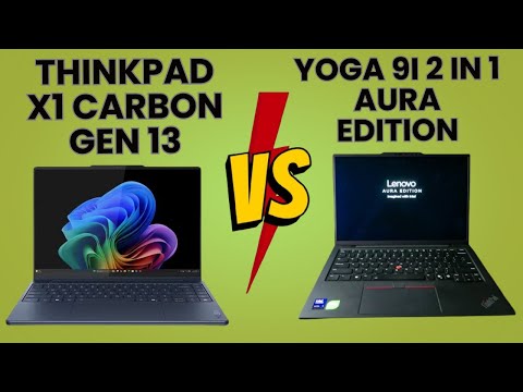 Yoga 9i Aura vs ThinkPad X1 Carbon – Which Lenovo Laptop Fits You Best in 2025?