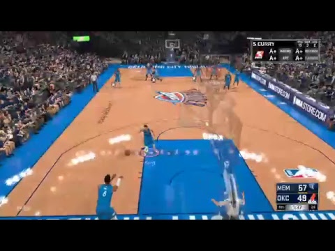 NBA 2K17  My league fantasy draft the Thunder pt2