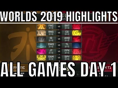 Worlds 2019 Day 1 Highlights ALL GAMES Group Stage