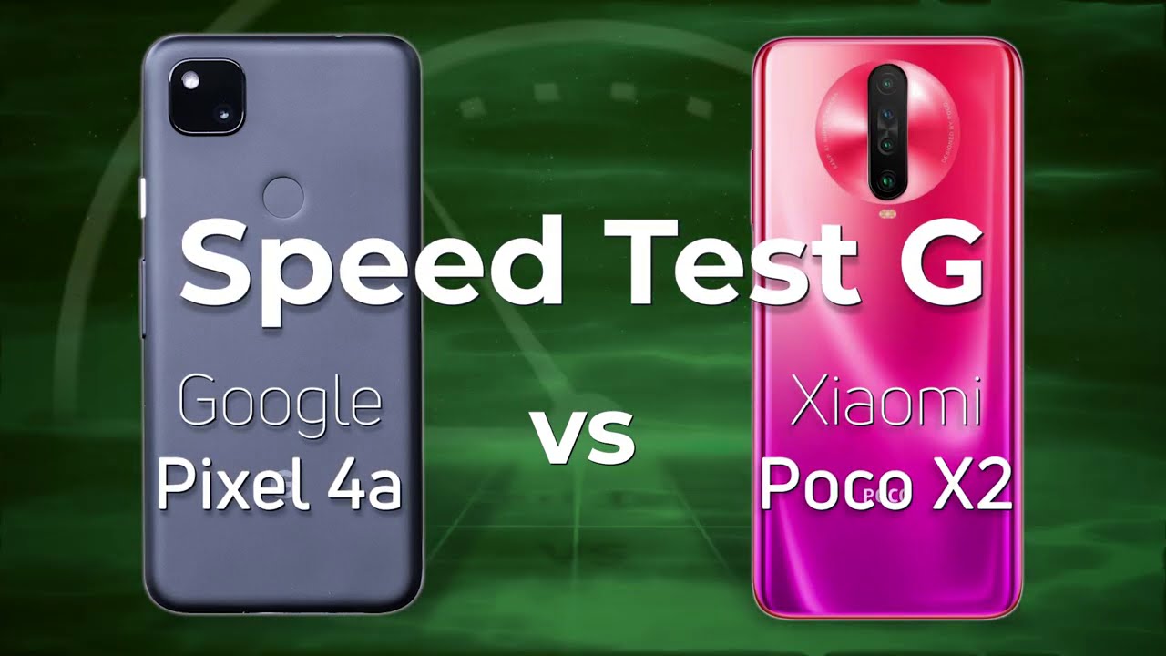 Google Pixel 4a vs Poco X2
