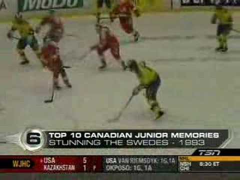 Top 10 World Junior Championship Memories (Canada)