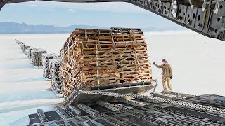 US Testing Genius Method to Offload Cargo from Massive C-17 Aircraft