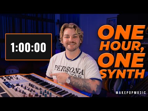 One Hour Song Challenge (ONLY USING ONE SYNTH!)