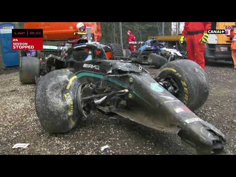 Valterri Bottas Uncensored & Unheard Team radio after BIG clash with Russel